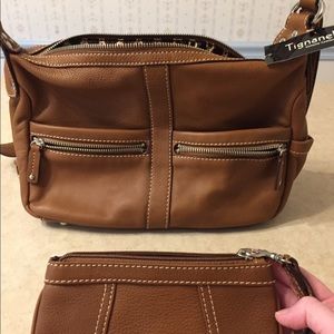 Tignanello Leather Purse and Wristlet